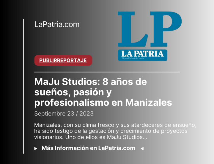 Lapatria Maju Studios A Os De Sue Os Pasi N Y Profesionalismo