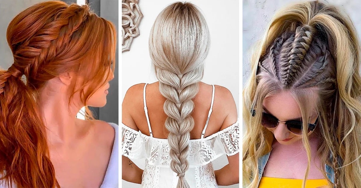 peinados de trenzas