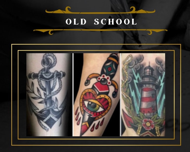 Old School - Laura Carmona Tattoo Manizales - MaJu Studios