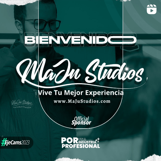 Bienvenido MaJu Studios al EjeCams 2023 como Patrocinador