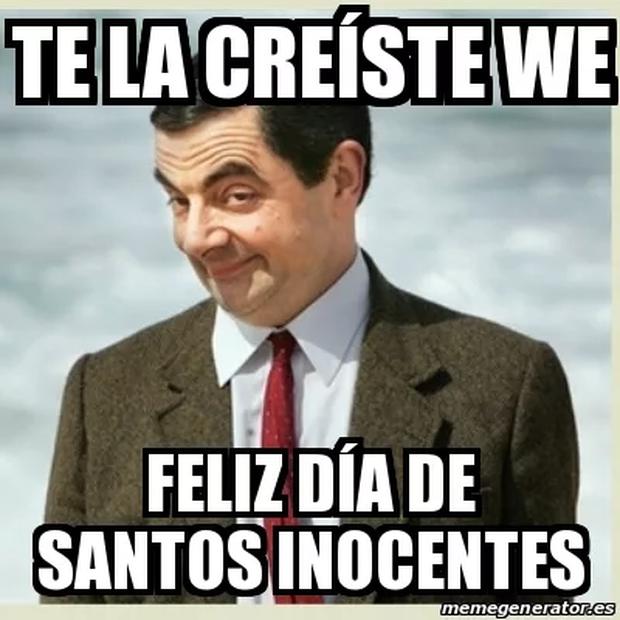 feliz dia de los Inocentes